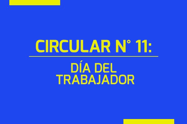 Circular N° 11