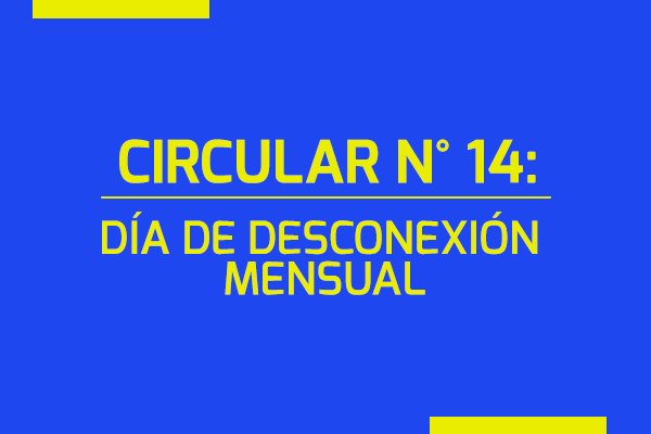 Circular N° 14