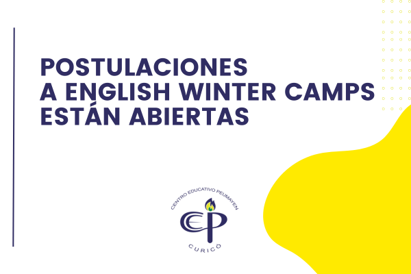 POSTULACIONES A ENGLISH WINTER CAMPS ESTÁN ABIERTAS