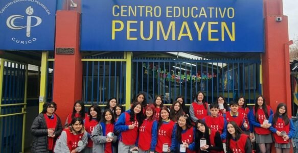 Estudiantes participan de colecta anual de Fundación Nuestros Hijos